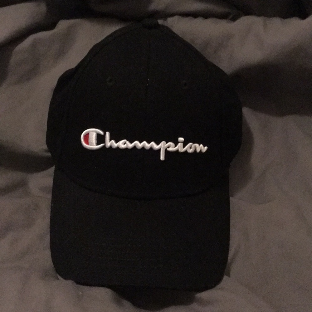 Black Champion Hat